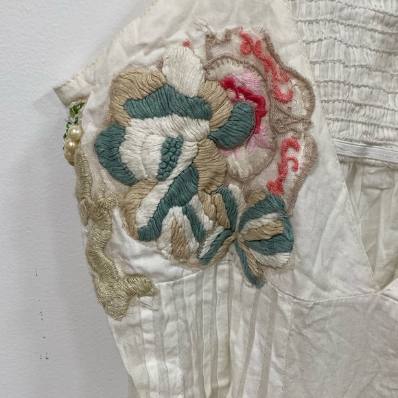 antica sartoria by giacomo cinque beaded beachy dress Small - Picture 5 of 7